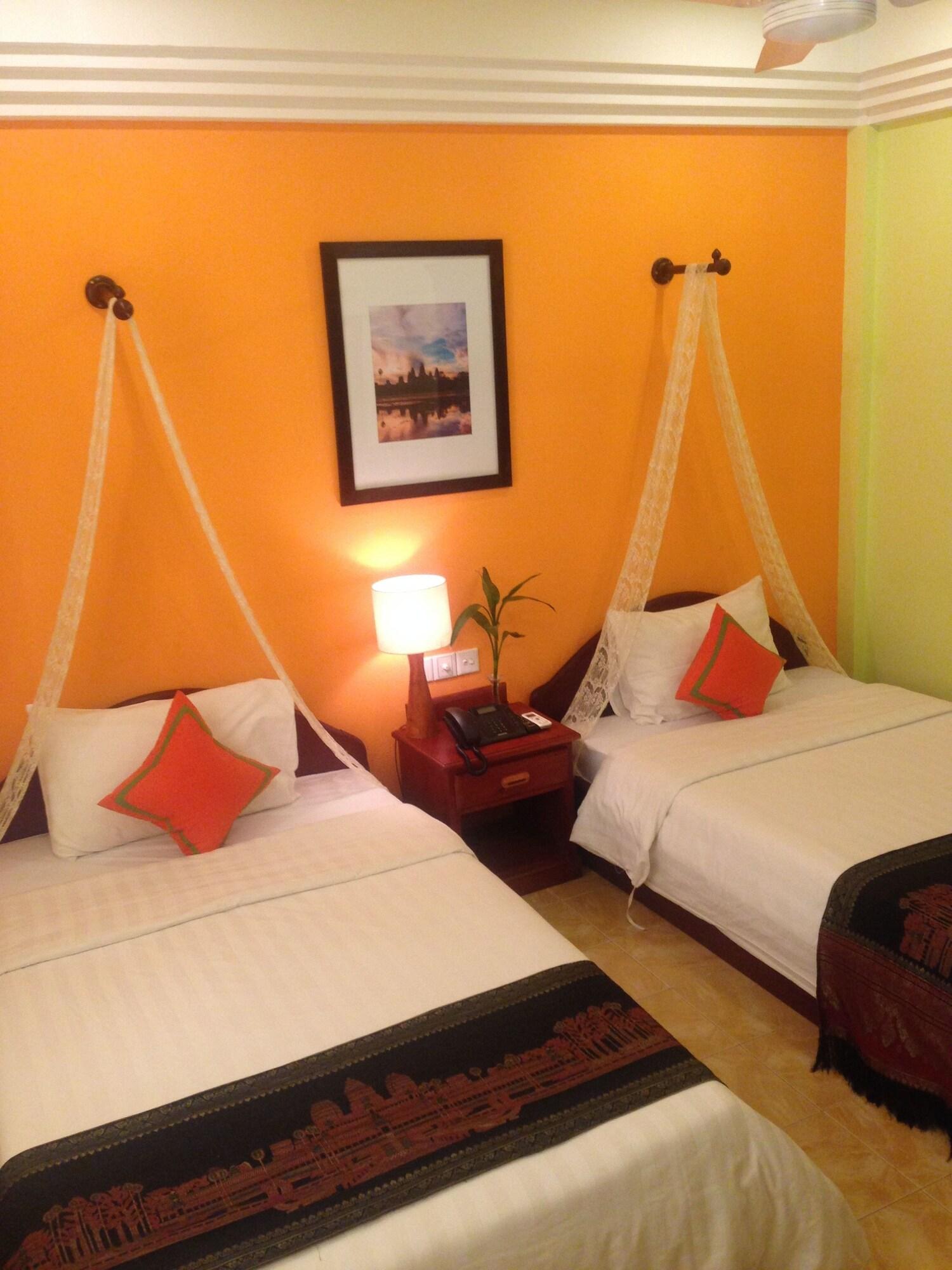 Banyan Leaf Hotel Siem Reap Bagian luar foto