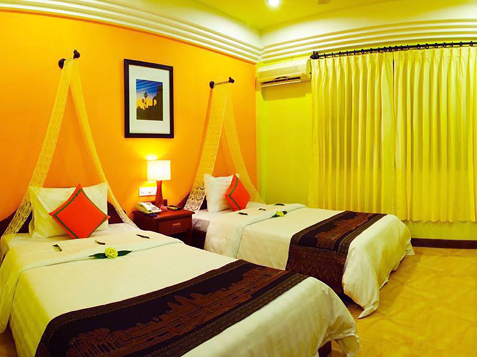 Banyan Leaf Hotel Siem Reap Bagian luar foto