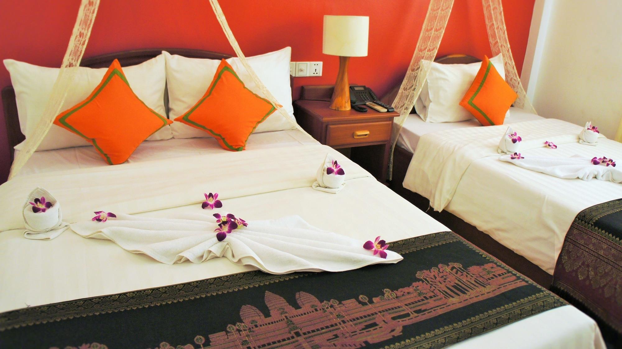 Banyan Leaf Hotel Siem Reap Bagian luar foto